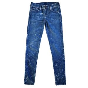 TRUE RELIGION 26 Womens Abbey Super Skinny Stretchy Jegging Jeans